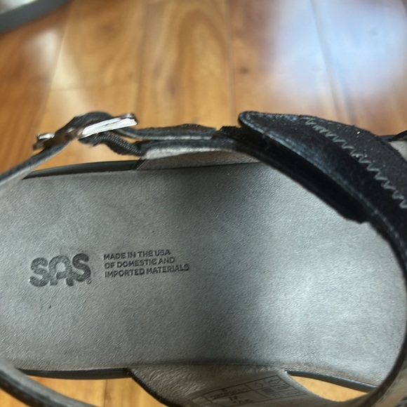 SAS Heel Strap two toned leather Sandals - Picture 7 of 9